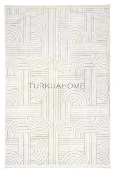 Novo Home Halı Kişiye Özel Ölçü Yolluk Halısı 80x350 Orkide ORK0501 Gri