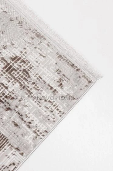 Novo Home Halı Özel Ölçü Oda Halısı 120x180 Orkide ORK0204 Kahve - 4