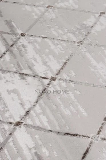 Novo Home Halı Özel Ölçü Oda Halısı 160x550 Orkide ORK0304 Kahve - 2