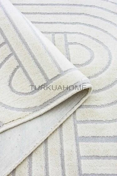 Novo Home Halı Kişiye Özel Ölçü Yolluk Halısı 100x400 Orkide ORK0501 Gri - 4