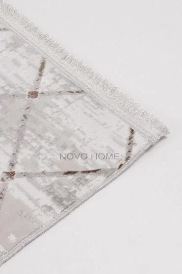 Novo Home Halı Özel Ölçü Oda Halısı 160x550 Orkide ORK0304 Kahve - 3