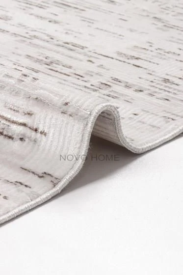 Novo Home Halı Özel Ölçü Oda Halısı 160x400 Orkide ORK0504 Kahve - 5