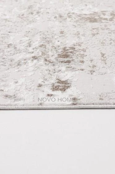 Novo Home Halı Özel Ölçü Oda Halısı 160x400 Orkide ORK0104 Kahve - 4