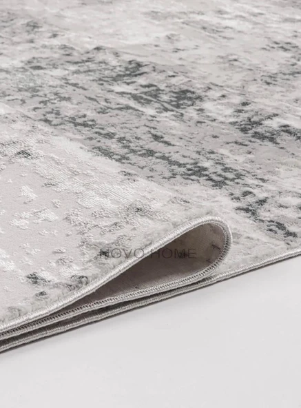 Novo Home Halı Kişiye Özel Ölçü Yolluk Halısı 80x350 Orkide ORK0104 Kahve - 4