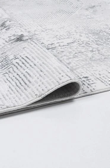 Novo Home Halı Kişiye Özel Ölçü Yolluk Halısı 80x600 Lotus LTS0204 Kahve - 6
