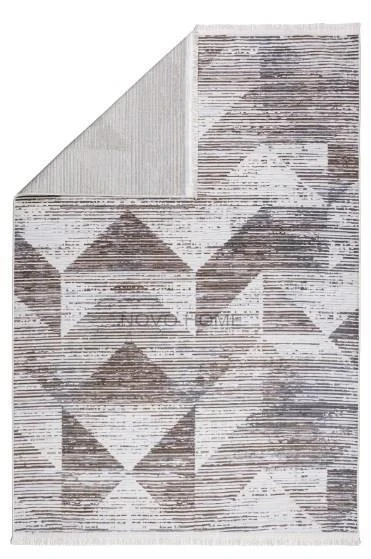 Novo Home Halı Özel Ölçü Salon Halısı 200x290 Lilyum LLY0104 Kahve - 7