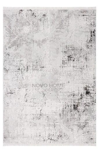 Novo Home Halı Özel Ölçü Salon Halısı 200x450 Lotus LTS0104 Kahve