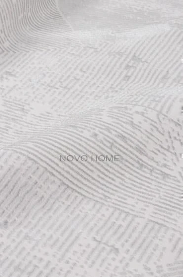 Novo Home Halı Kişiye Özel Ölçü Yolluk Halısı 80x600 Lotus LTS0112 Mavi - 3