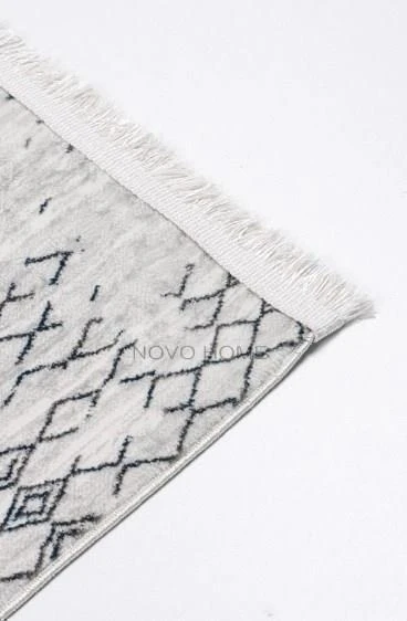 Novo Home Halı Kişiye Özel Ölçü Yolluk Halısı 80x300 Lotus LTS0304 Kahve - 4