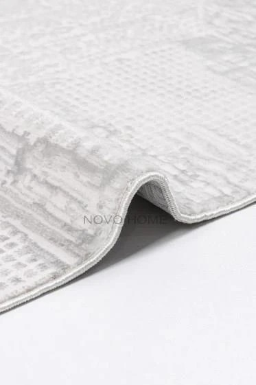 Novo Home Halı Kişiye Özel Ölçü Yolluk Halısı 100x450 Lotus LTS0312 Mavi - 7