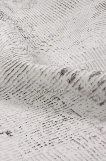 Novo Home Halı Özel Ölçü Oda Halısı 120x400 Lotus LTS0104 Kahve - 3