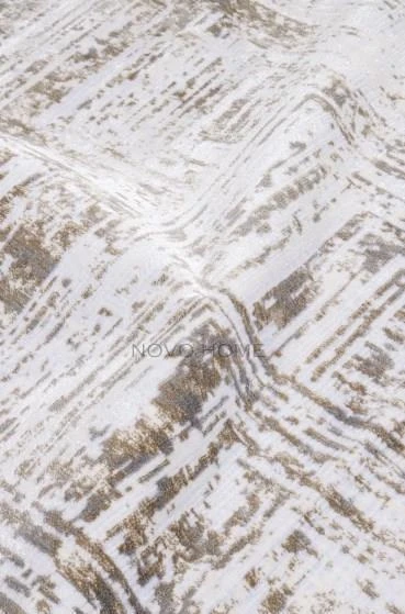 Novo Home Halı Özel Ölçü Oda Halısı 160x250 Lotus LTS0304 Kahve - 2