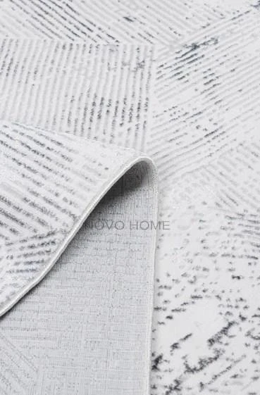 Novo Home Halı Kişiye Özel Ölçü Yolluk Halısı 100x500 Lotus LTS0204 Kahve - 7