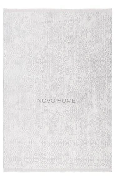 Novo Home Halı Kişiye Özel Ölçü Yolluk Halısı 80x400 Lotus LTS0212 Mavi