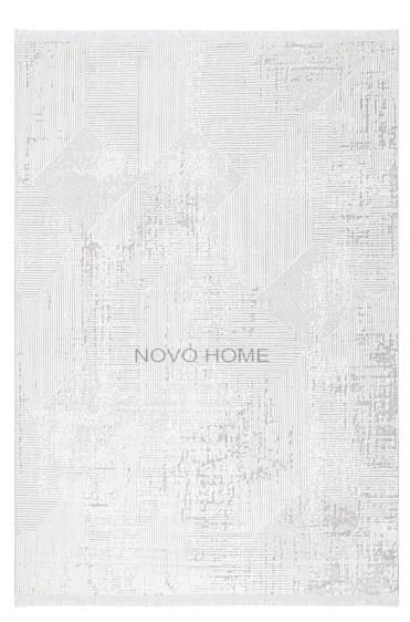 Novo Home Halı Kişiye Özel Ölçü Yolluk Halısı 80x550 Lotus LTS0112 Mavi