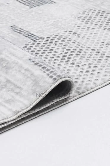 Novo Home Halı Kişiye Özel Ölçü Yolluk Halısı 80x300 Lotus LTS0104 Kahve - 5