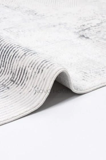 Novo Home Halı Kişiye Özel Ölçü Yolluk Halısı 100x500 Lotus LTS0204 Kahve - 5