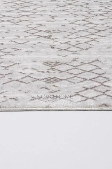 Novo Home Halı Özel Ölçü Oda Halısı 160x550 Lotus LTS0204 Kahve - 4