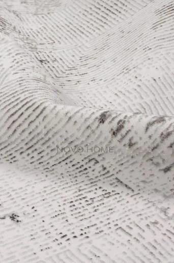 Novo Home Halı Özel Ölçü Salon Halısı 200x350 Lotus LTS0104 Kahve - 3