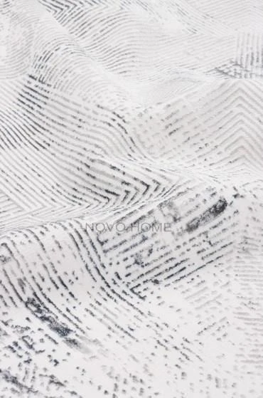 Novo Home Halı Kişiye Özel Ölçü Yolluk Halısı 100x550 Lotus LTS0204 Kahve - 3