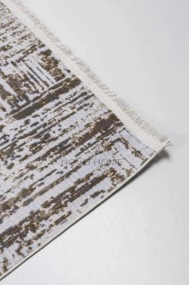 Novo Home Halı Özel Ölçü Oda Halısı 160x600 Lotus LTS0304 Kahve - 4