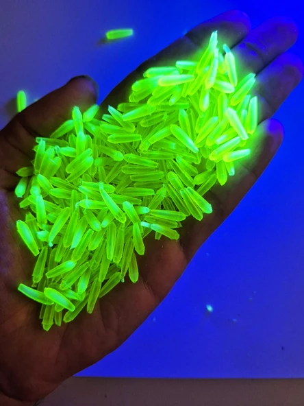 Eagenset Neon Ultraviyole Uv Yumuşak Silikon Sarı 50 Adet 1,3 cm. Delik: 2mm - 2