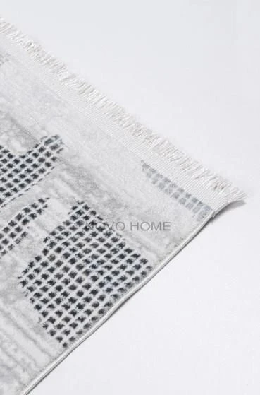 Novo Home Halı Kişiye Özel Ölçü Yolluk Halısı 80x300 Lotus LTS0104 Kahve - 2