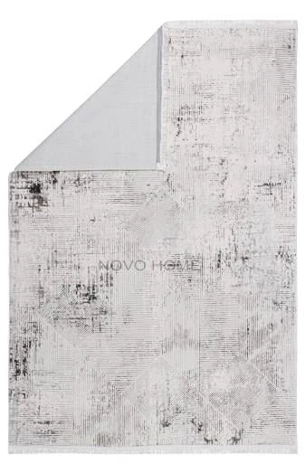 Novo Home Halı Özel Ölçü Salon Halısı 200x350 Lotus LTS0104 Kahve - 2