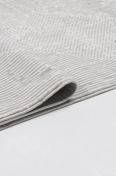 Novo Home Halı Kişiye Özel Ölçü Yolluk Halısı 80x550 Lotus LTS0112 Mavi - 6
