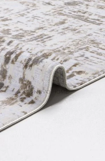 Novo Home Halı Özel Ölçü Oda Halısı 120x350 Lotus LTS0304 Kahve - 6