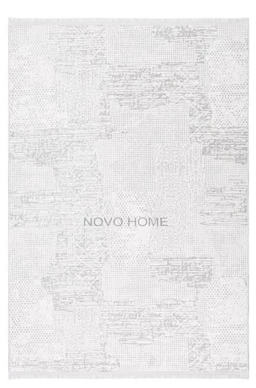 Novo Home Halı Kişiye Özel Ölçü Yolluk Halısı 80x550 Lotus LTS0312 Mavi