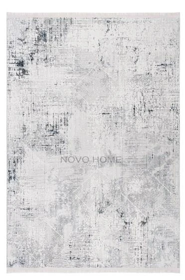 Novo Home Halı Özel Ölçü Salon Halısı 200x350 Lotus LTS0112 Mavi