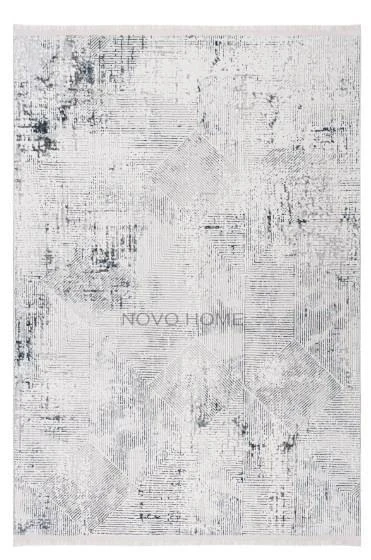Novo Home Halı Kişiye Özel Ölçü Yolluk Halısı 80x350 Lotus LTS0204 Kahve