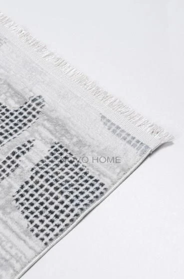 Novo Home Halı Kişiye Özel Ölçü Yolluk Halısı 80x500 Lotus LTS0104 Kahve - 2