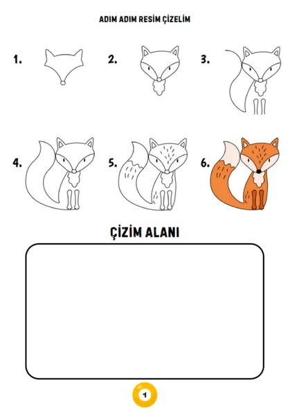 Adım Adım Resim Çizmeyi Öğreten Kitap (94 DERS) - 2