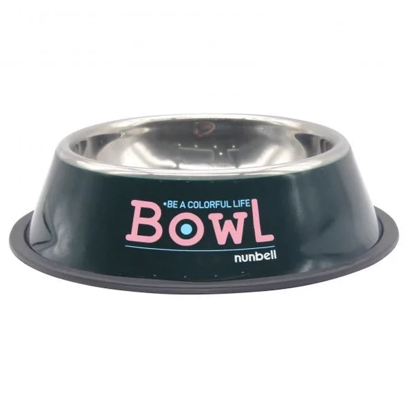 Nunbell Colorful Life Çelik Mama ve Su Kabı 15 cm (1 Adet) - 4