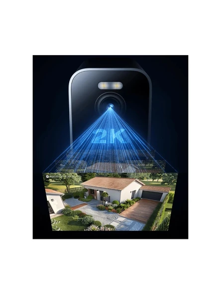 Xiaomi Dış Mekan Kamerası BW300 3mp/2k IP67 - Resim 3