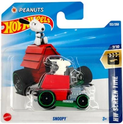 Hot Wheels Tekli Arabalar Snoopy HYW62 (HW Screen Time)