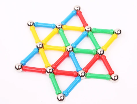 Magnastix 185 Parça Manyetik Lego Seti (483483) - 2