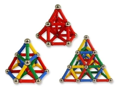 Magnastix 148 Parça Manyetik Lego Seti (483483) - 5