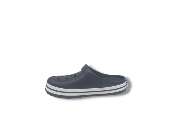 Cflex 145 Unisex Siyah Beyaz Siyah Sabo Terlik Sandalet - 3