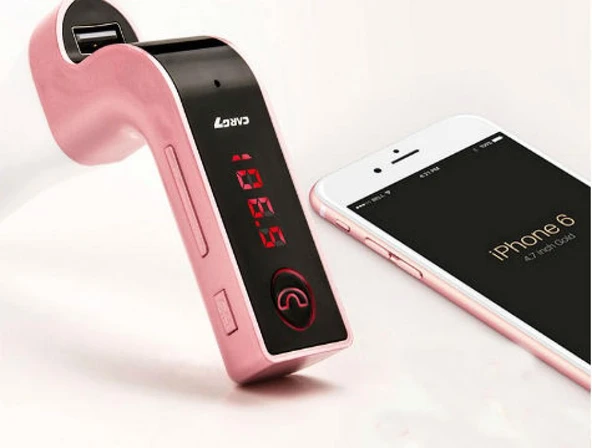 Carg7 Bluetooth Araç FM Transmitter Usb Girişli (483483) - 4