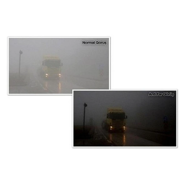 Metal Çerçeveli Anti Far Gece Görüş Gözlüğü (Damla Modeli) (483483) - 3