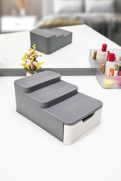 Compact Çekmeceli Ve Standlı Düzenleyici-  Makyaj Organizeri (483483) - 3