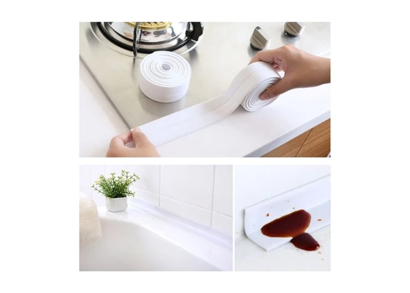 Su Sızdırmaz Bant Lavabo Küvet Kenar Bandı (3.2m) (483483) - 2