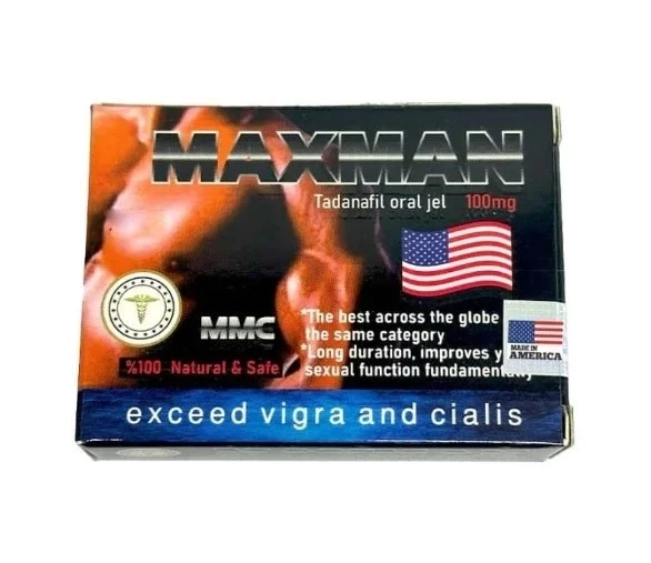 Maxman Usa Oral Jel 3 kutu
