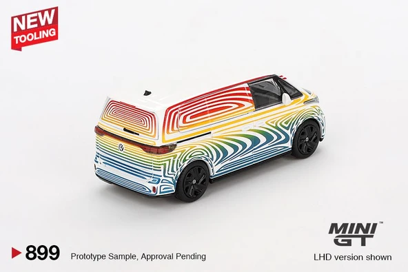 Mini GT Volkswagen ID. Buzz Prototype "Rainbow" 899 - Resim 2