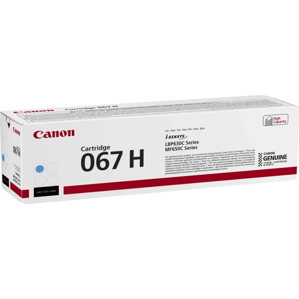 CANON  5105C002 CRG-067H CPP DMO ÖZEL MAVI TONER