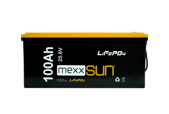 MEXXSUN Lityum Akü 25,6V 100Ah (LiFePo4) 2560Wh - Resim 4