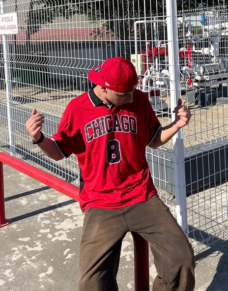 Chicago 8 Poly Oversize Tişört - 2